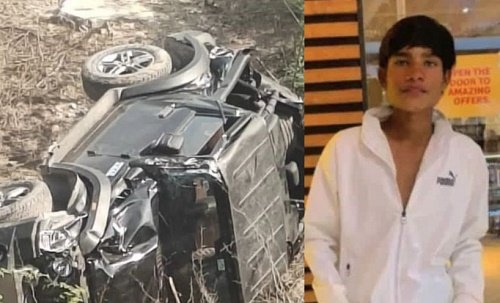 Faridabad Sirohi hill accident, Thar fell into gorge, 100 feet deep valley crash