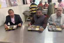 Atal Canteen inspection, BJP leaders Delhi