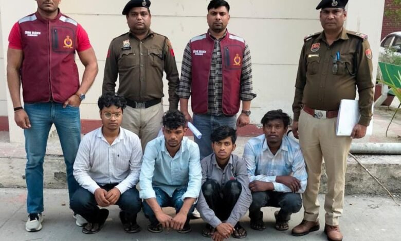 MDH warehouse theft Faridabad, MDH spices stolen, Faridabad crime branch action,