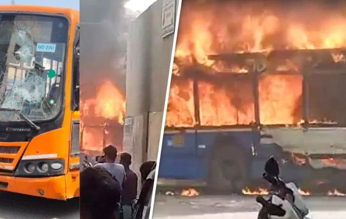 Delhi DTC bus accident, Nangloi Najafgarh road crash