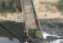Delhi bridge collapse, foot over bridge accident Delhi, nala bridge collapse news,