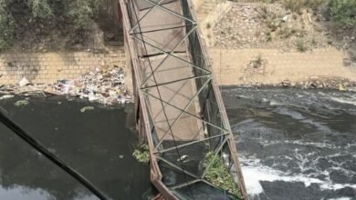 Delhi bridge collapse, foot over bridge accident Delhi, nala bridge collapse news,