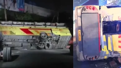 Delhi bus accident, Karol Bagh bus crash, double-decker bus accident,