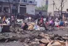 Delhi Rithala Fire News, Rithala Jhuggi Fire Accident, Delhi Slum Fire
