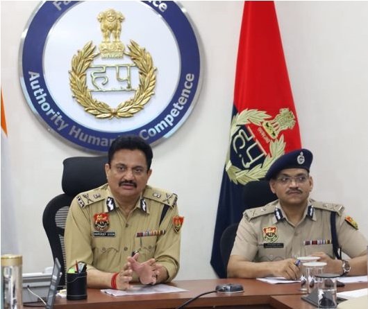 Faridabad police review, Hardeep Singh Doon, Haryana ADG, crime control