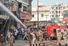 Chand Bagh fire news, Khajuri Khas restaurant fire, Food Mahal restaurant fire,