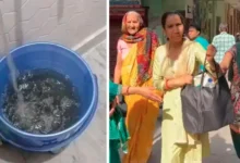 Mandawali water problem, dirty water supply Delhi,