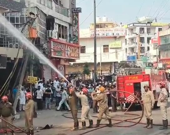 Chand Bagh fire news, Khajuri Khas restaurant fire, Food Mahal restaurant fire,