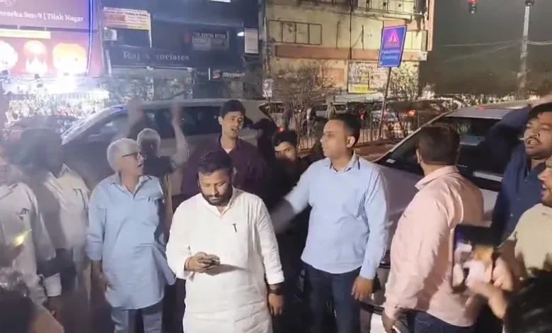 Delhi MLA car attack, Kondli MLA attack, Delhi crime news,