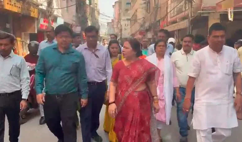 MCD ward inspection, Delhi cleanliness drive, encroachment action Delhi,