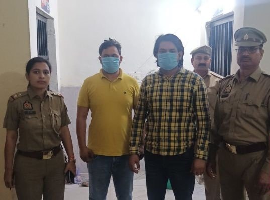 Noida robbery case, gang arrest Noida, kidnapping and loot, private company VP attack