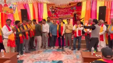 Gazipur paper market Holi, Holi Milan Delhi, community festival Delhi,