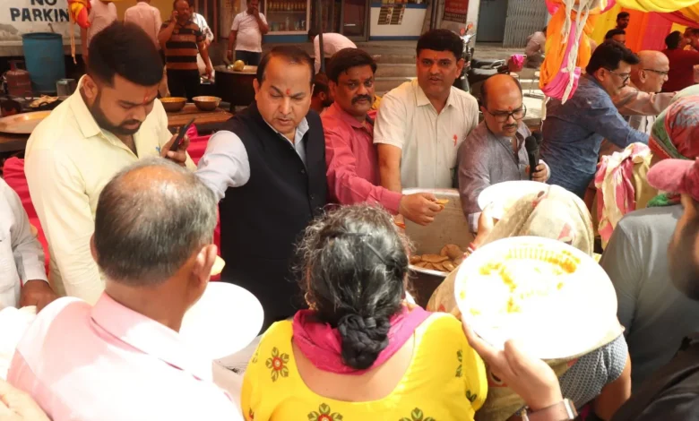 Friends Colony Industrial Area, Delhi Bhandara, Ram Navami celebration