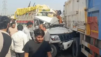 Kaushambi accident, pickup trailer collision, road accident India