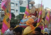 Ram Navami shobha yatra, Geeta Colony procession, Delhi Ram Navami