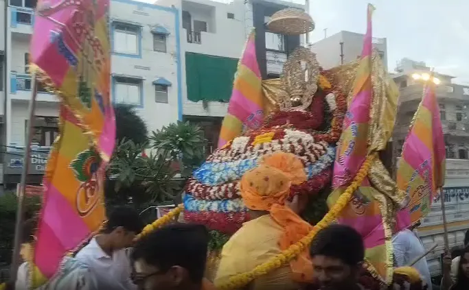 Ram Navami shobha yatra, Geeta Colony procession, Delhi Ram Navami