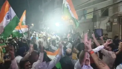 India wins T20 World Cup 2026 celebrations, Team India victory streets Delhi