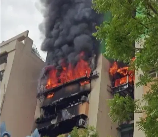 Ghaziabad fire news, Indirapuram fire, Gaur Green Avenue fire