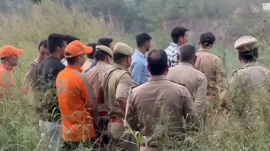 noida student death accident, water filled pit drowning case, exam party tragedy noida