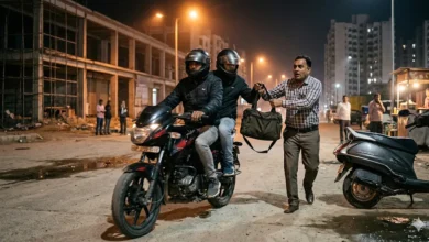 greater noida robbery case, bisrakh loot incident news, businessman