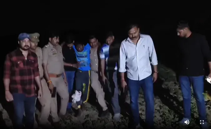 Kaushambi encounter news, robbery accused arrested UP, chain snatching