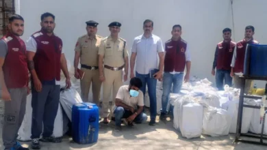 Faridabad police action, fake Harpic factory