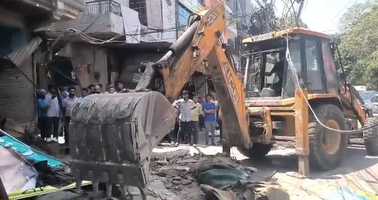Shahdara encroachment drive, Delhi MCD action, PWD
