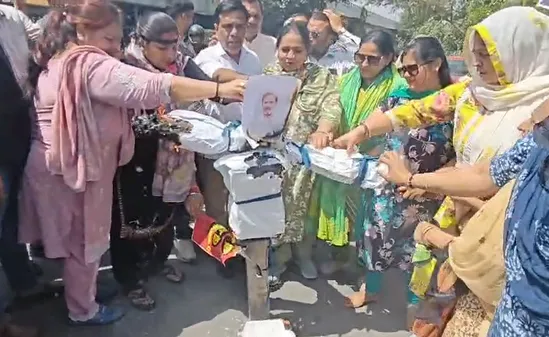 Nari Shakti Vandan Adhiniyam, women reservation protest, Shahdara