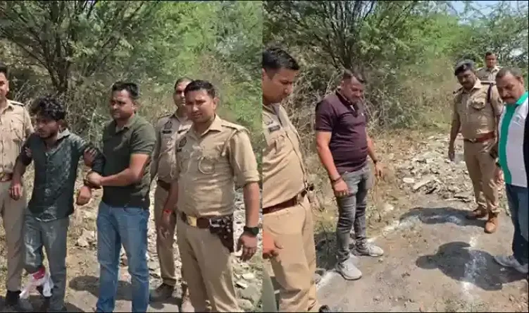 Greater Noida Double Murder ग्रेटर नोएडा में दो मजदूरों की हत्या करने वाला आरोपी पुलिस मुठभेड़ में गिरफ्तार Greater Noida Double Murder ग्रेटर नोएडा में दो मजदूरों की हत्या करने वाला आरोपी पुलिस मुठभेड़ में गिरफ्तार