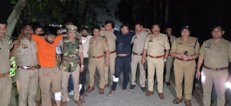 Uttar Pradesh : हापुड़ के पिलखुवा में अतुल हत्याकांड का खुलासा, मुठभेड़ में तीन बदमाश गिरफ्तार
