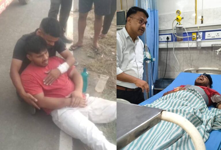 Uttar Pradesh : हापुड़ में शिक्षक का अपहरण कर नशीला पदार्थ सुंघाकर पीटा, 10 हजार लूटकर जंगल में फेंकने का आरोप