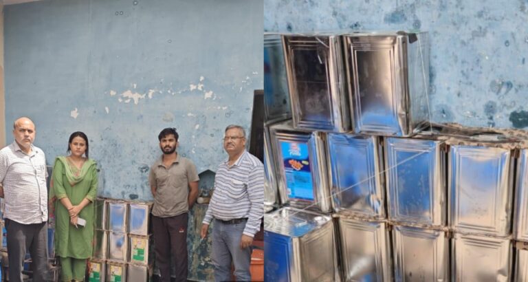 Uttar Pradesh : हापुड़ के बनखंडा गांव में नकली क्रीम बनाने का भंडाफोड़, 135 किलो क्रीम नष्ट, 37 टीन तेल-घी सीज