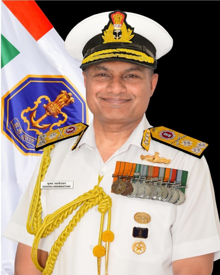 Vice Admiral Krishna Swaminathan appointed new Navy Chief: भारतीय नौसेना को मिला नया नेतृत्व