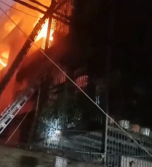 Vivek Vihar Fire Incident