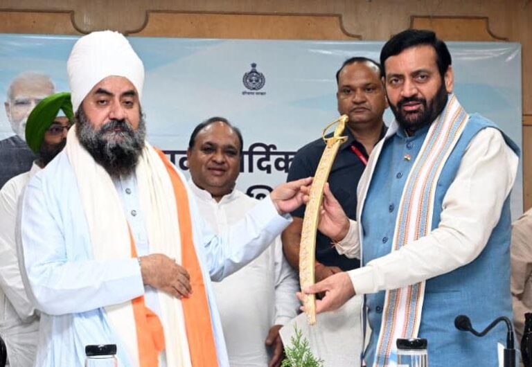 Haryana CM: धर्म व राष्ट्र की रक्षा के लिए सिख समाज की कुर्बानियों पर पूरे देश को है गर्व- मुख्यमंत्री नायब सिंह सैनी