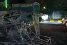 Delhi ambulance fire, oxygen cylinder blast Delhi, Moti Bagh