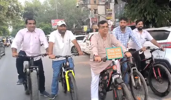Fuel Saving Campaign, Narendra Modi News, Shahdara BJP,
