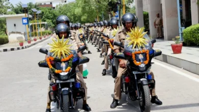 Noida Police, Dial 112, PRV Bikes, Laxmi Singh