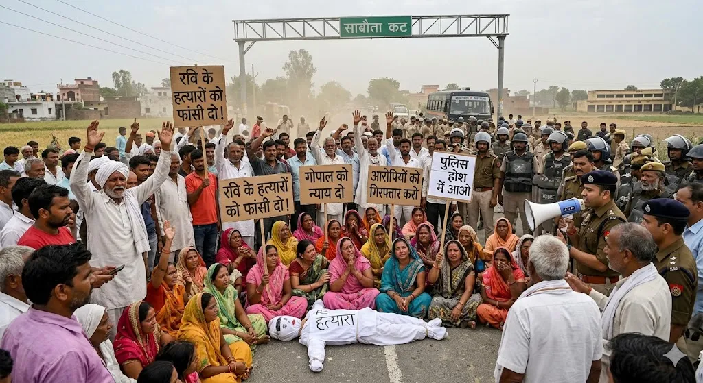 Jewar student murder case: जेवर में नाबालिग छात्र की हत्या के बाद बवाल, 4 घंटे तक लगा रहा जाम Jewar student murder case: जेवर में नाबालिग छात्र की हत्या के बाद बवाल, 4 घंटे तक लगा रहा जाम