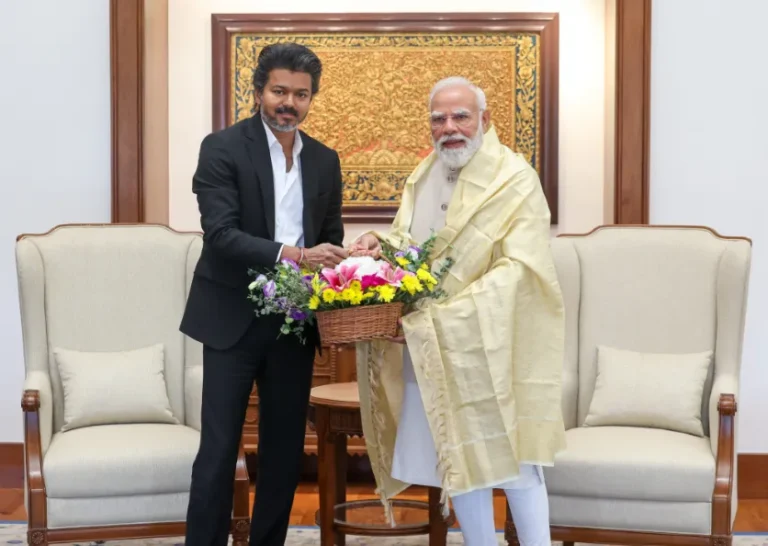 Tamil Nadu Politics: दिल्ली में प्रधानमंत्री मोदी से मिले मुख्यमंत्री विजय, तमिलनाडु के कई अहम मुद्दों पर हुई चर्चा