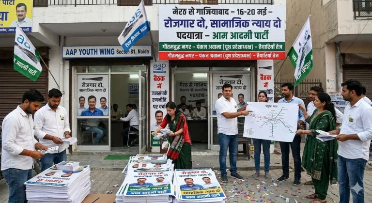 AAP Padayatra: रोजगार और सामाजिक न्याय को लेकर आप की पदयात्रा की तैयारियां तेज