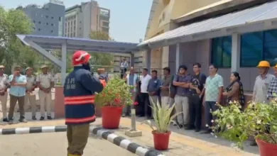 Delhi Fire Mock Drill, Vivek Vihar News, Guru Gobind Singh University