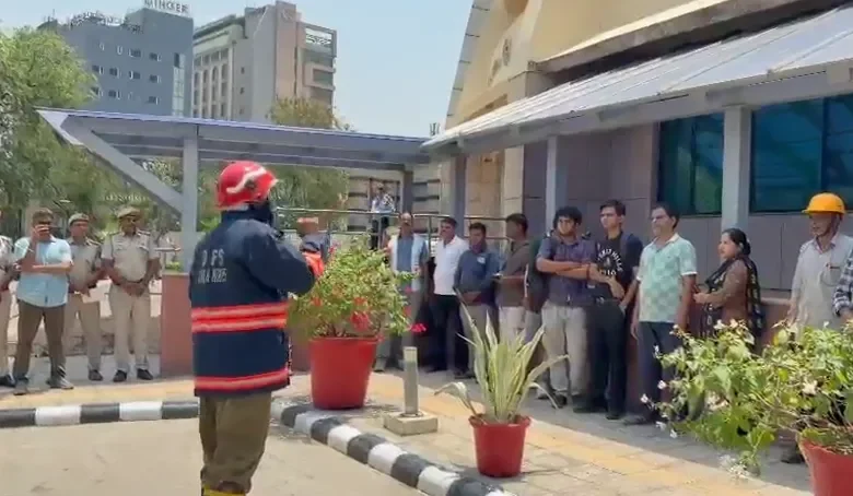 Delhi Fire Mock Drill, Vivek Vihar News, Guru Gobind Singh University