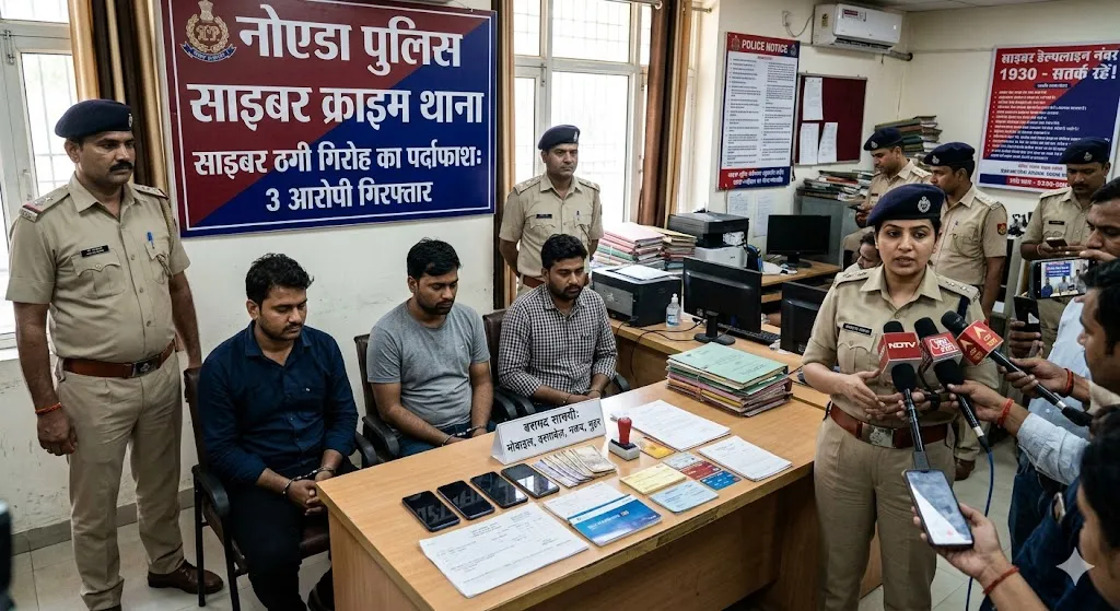 Cyber Crime: फर्जी कंपनियां बनाकर साइबर ठगी की रकम घुमाने वाले तीन जालसाज गिरफ्तार Cyber Crime: फर्जी कंपनियां बनाकर साइबर ठगी की रकम घुमाने वाले तीन जालसाज गिरफ्तार