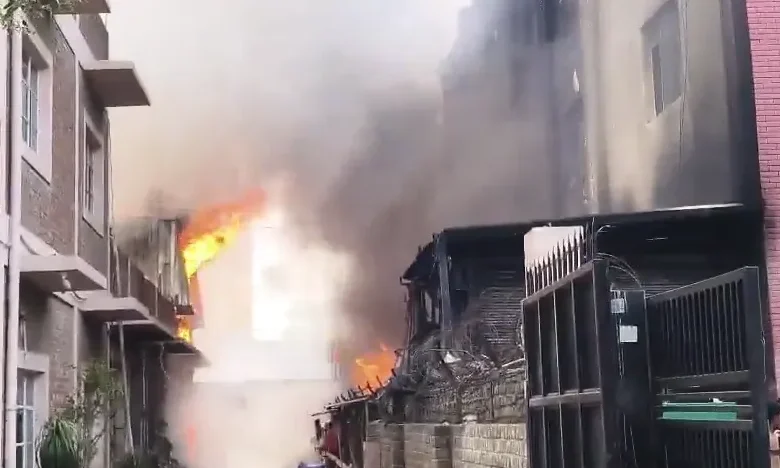 Noida Fire News, Sector 63 Fire, Noida Factory Fire,