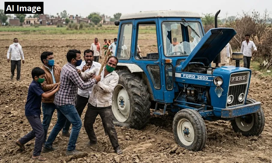 Greater Noida: जेवर में खेत विवाद को लेकर किसान से मारपीट, ट्रैक्टर में तोड़फोड़ का आरोप Greater Noida: जेवर में खेत विवाद को लेकर किसान से मारपीट, ट्रैक्टर में तोड़फोड़ का आरोप