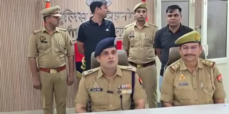Noida: चोरी और छिनतई करने वाले गिरोह का पर्दाफाश, सात आरोपी गिरफ्तार; सोने की चेन, तांबा और अवैध हथियार बरामद