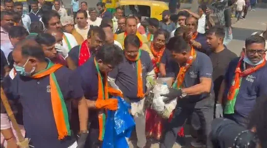BJP Swachhta Abhiyan