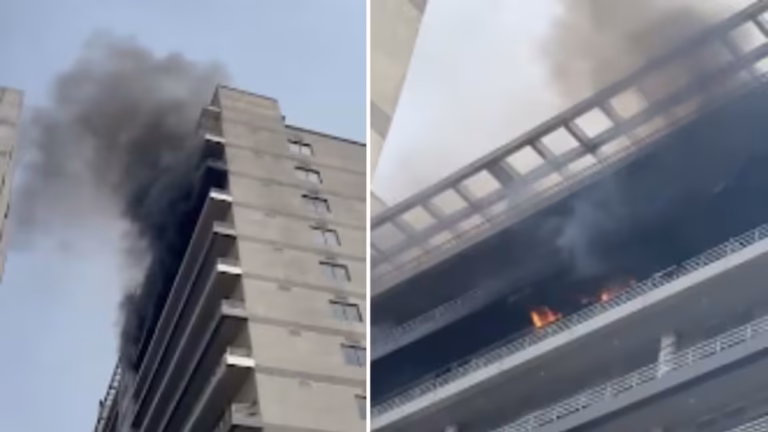 Fire Incident: गोल्डन आई मॉल की कमर्शियल बिल्डिंग में लगी आग, दमकल ने 40 मिनट में पाया काबू