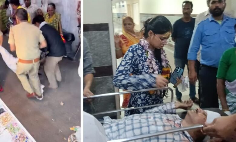 Banke Bihari Temple, Mathura News, Vrindavan News, Banke Bihari Mandir Accident